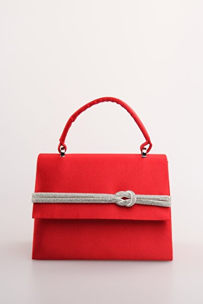 weem bag إليسارا EB0261 |   حقيبة سهرة أنيقة بحزام من الساتان