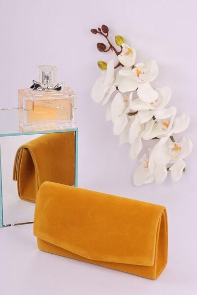 weem bag Elysara EB0201 | SÜET ZARİF MİNİK ZARF ABİYE ÇANTA