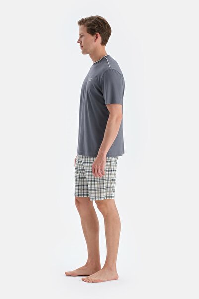 Dagi Σετ πιτζάμες με κοντομάνικο μπλουζάκι Indigo Crew