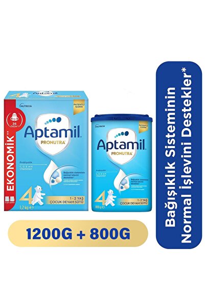 Aptamil 4 Pronutra Devam Sütü 2000 g 1 Yaş+