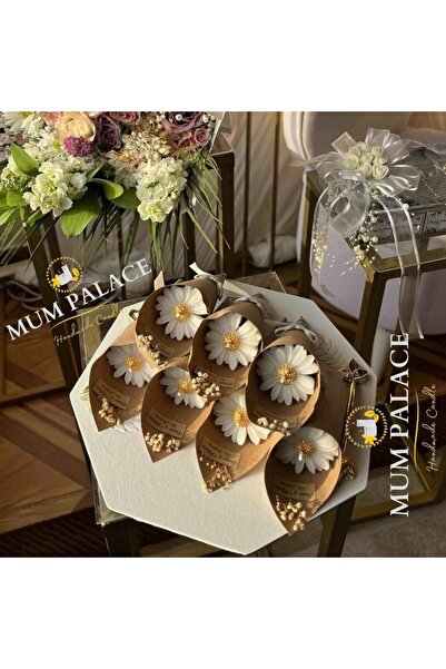 Genel Markalar PALACE Kişiye Özel Düğün|nişan|söz Hediyelik Papatya Buket - 1...