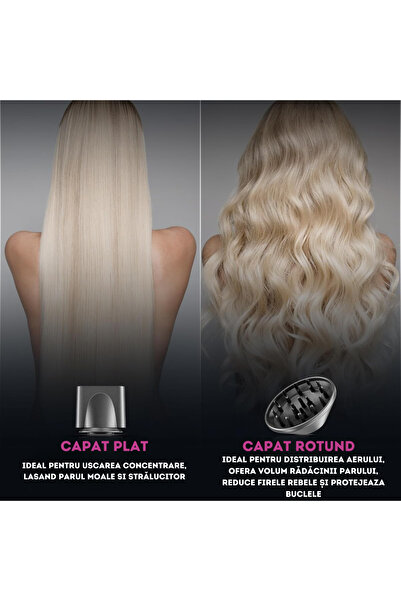 Infiniteea Hair Dryer Infiniteea™, 1600W, Ionization, 4 Temperature Levels