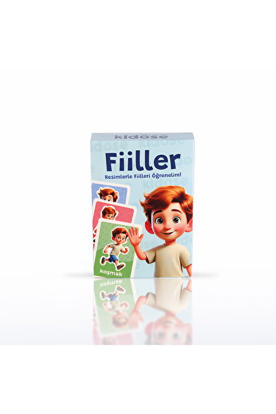 KİDOSE أنا أتعلم بطاقات الفعل التعليمية