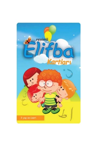 Genel Markalar Resimli Elifba Kartları (cep Boy)