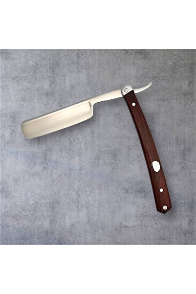 Fixxia Brici Handmade cu Lama din Otel Japonez si Maner din Lemn Brun cu Insertii Metalice