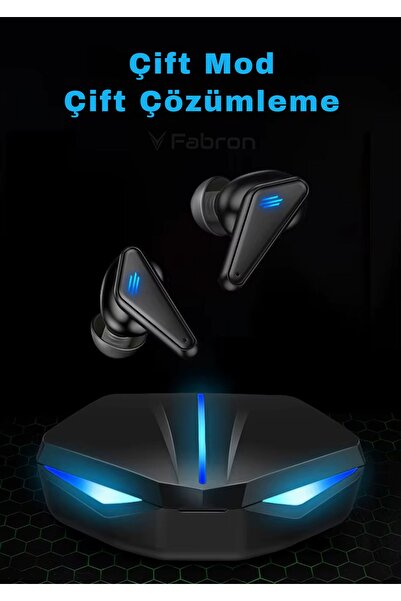 BLOOFY TECH K55 Kablosuz Oyuncu Kulaklığı Android los Uyumlu Düşük Gecikme Gaming Bluetooth Kulaklık Kulak İçi