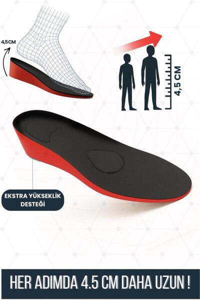 Lord Mountain 4,5 Cm Boy Uzatıcı Tabanlık Etklileyici Boy Uzatan Tabanlık