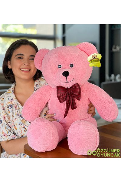Junior Toys أوزغينروجويك. 90 دمية دب قطيفة مع ربطة عنق إنتاج محلي