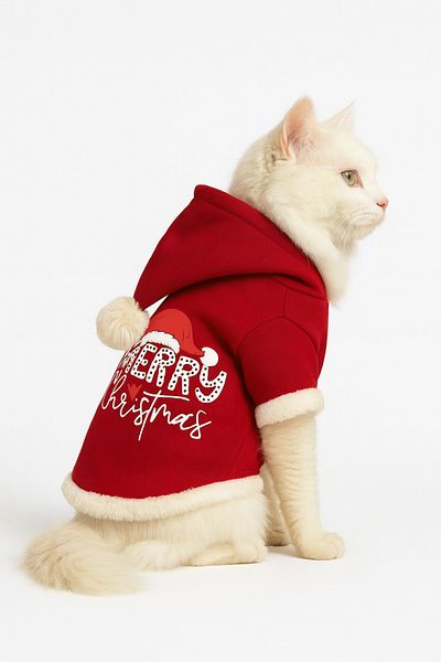 Buddy Store New Year's Medium Outfit Dress - for Cats and Dogs