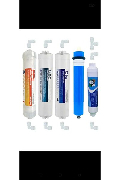 WaterKing WATERKİNGPLUS Kapalı Kasa Su Arıtma Cihazlarına Uyumlu 5'lı Filtre ...
