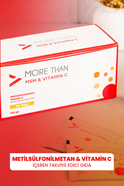MORE THAN Msm & Vitamin C 30 Saşe