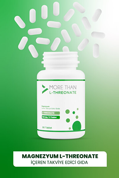 MORE THAN Magnezyum L-threonate 90 Tablet