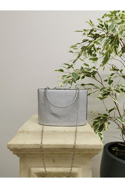 NAZART Cupra Silver Evening Bag