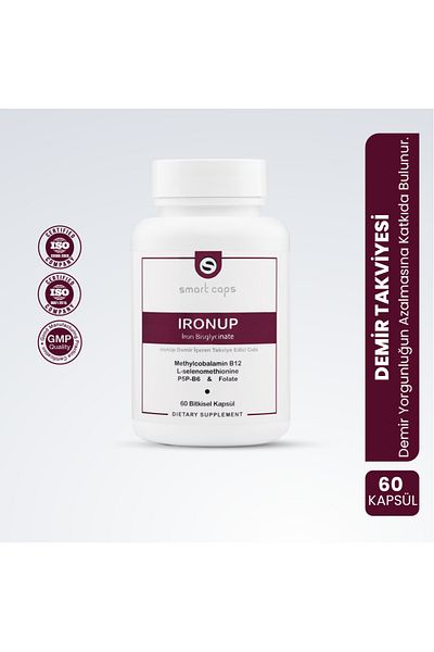 Smartcaps Ironup Iron 60 Capsules