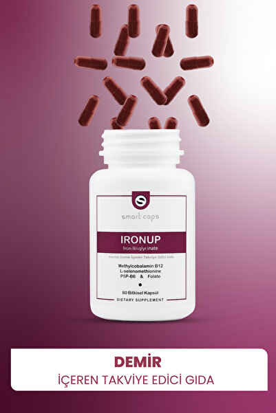 Smartcaps Ironup Demir 60 Kapsül
