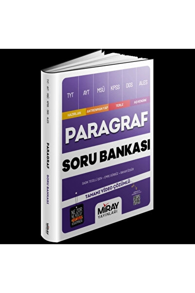 Miray Yayınları PARAGRAF SORU BANKASI TYT
