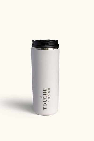 touche deco Touche Déco Travel Tumbler - White