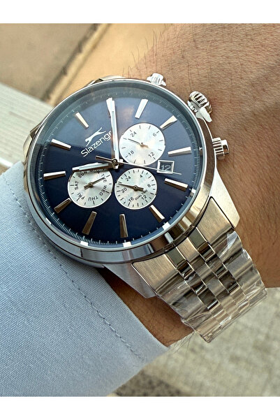 Slazenger 2 Yıl Garantili 5 Atm Su Geçirmez Fonksiyonlu Erkek Kol Saati