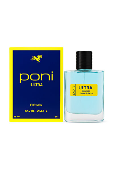 Poni Erkek Parfüm Edt Ultra – Kalıcı Ferah Koku | 100 ml