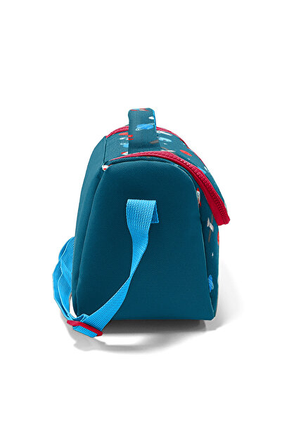 Coral High Kids Indigo Red Space Pattern Thermo Lunchbox 11815