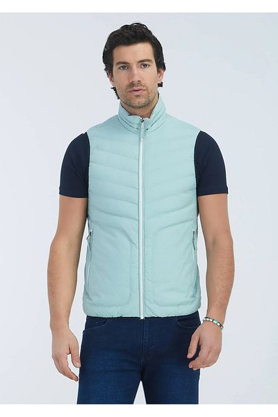 Ramsey Αθλητικό υφαντό γιλέκο Mint Color