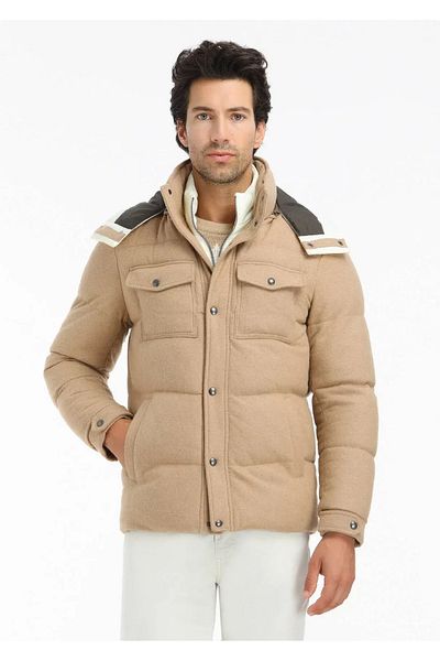 Ramsey Knitted Camel Hair Coat