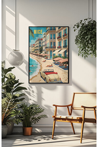 Funzee Εικονογραφική αφίσα με όμορφο θαλάσσιο τοπίο - Αφίσα χωρίς πλαίσιο