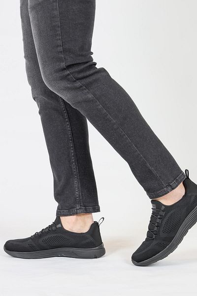 Jump 34635 Pantofi de mers pentru bărbați negri