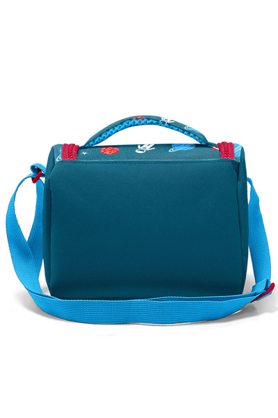 Coral High Kids Indigo Red Space Pattern Thermo Lunchbox 11815