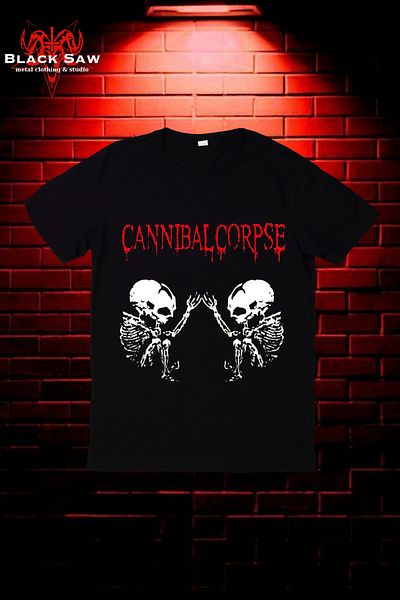Valens Тениска на Cannibal Corpse Death Metal Band