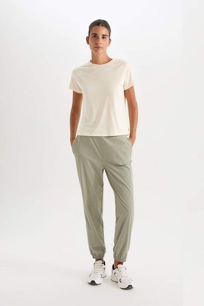 DeFacto DeFactoFit - Picior în talie cu buzunare și elastic, pantaloni de sport standard C9415AX25SP