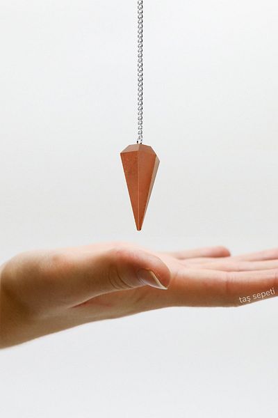 TAŞ SEPETİ Agate Natural Stone Agate Pendulum Pendulum