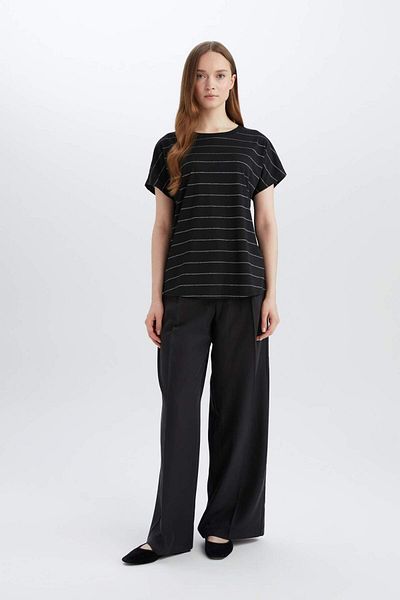 DeFacto Crew Neck Short Sleeve T-Shirt E6075Ax25Sp
