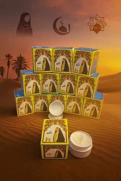 Home Original Arabian Girl Cream Blue 12 Pieces – Skin Care, Moisturizing and Natural Care Cream