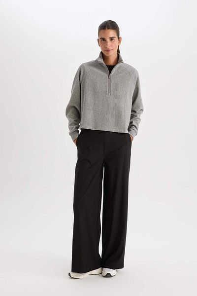 DeFacto Defactofit Wide Leg Wide Leg Pocket Woven Pants C9416Ax25Sp