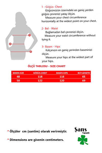 Şans Жіноча туніка великого розміру з кістковим принтом і детальним оздобленням 65n28365
