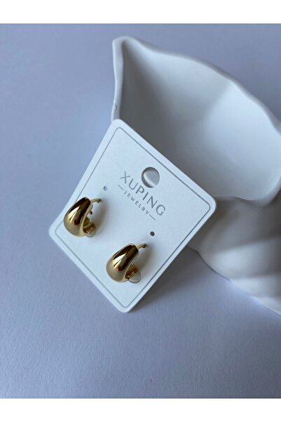 marsel aksesuar Xuping Minimal Damla gold Küpe