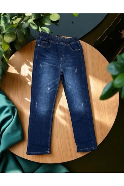 Nanica Kids ДЪНКИ С ЛЕНТИ НА КОЛЕНАТА СИНИ