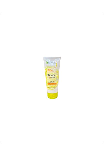 Garnier غسول الوجه سكين اكتيف للتفتيح فيتامين سي والليمون من غارنييه لبشرة مشرقة- 100مل من جارنيه