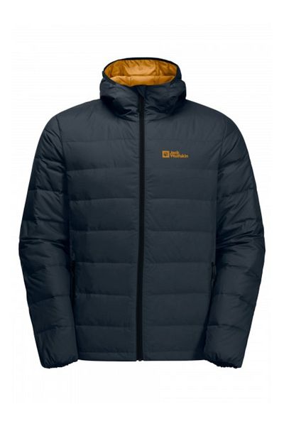 Jack Wolfskin 1207671_C0412_A08 ATHER DOWN HOODY M Paltoane din puf pentru bărbați, bleumarin