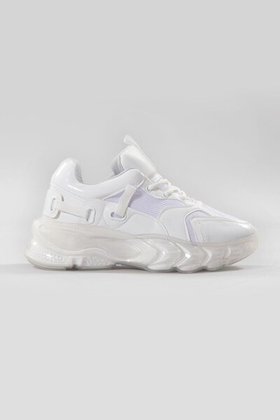 Mubiano Pantofi sport de damă Monza White