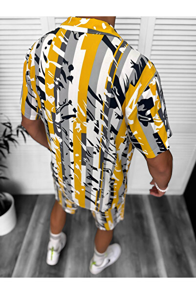 dehaine Men's Summer Set, Shorts and Shirt, 13275