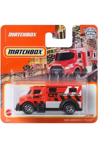 Matchbox Single Cars Mbx Armored Truck Hft06