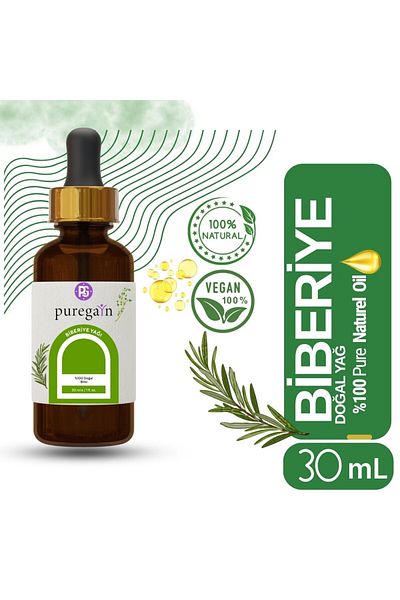 PUREGAIN Rosemary Oil 100% Pure – for Skin and Hair – 30 ml Essential Oil