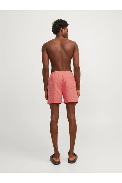 Jack & Jones Jack&Jones 12253118 Jpstfıjı Jjswım Dobule Logo Herren-Badeshorts Orange