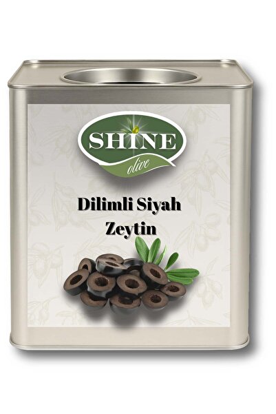 shinegıda Dilimli Siyah Zeytin 8KG TENEKE