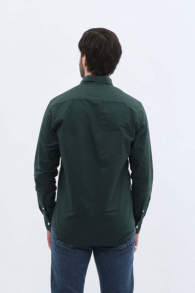 SHIRTSPRO shirtpro oxford regular fit long sleeve button down collar shirt pine grove color