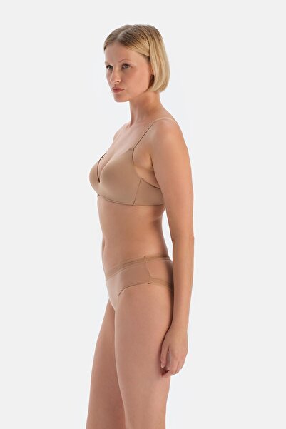 Dagi Ανοιχτό καφέ βασικό εσώρουχο με δαντέλα Hipster