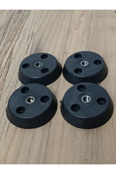 HAMADEX Düz Plastik Bağlantı Aparatı (m8 Vida Girişli ) Ahsap Masa , Sandalye, Sehpa 4 Adet