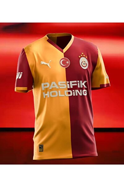 Puma Galatasaray S.K. Piece Jersey 25/26 Home Jersey Piece Men's Jersey Yellow-Red